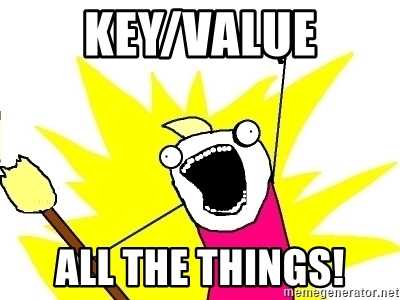keyvalue all the things
