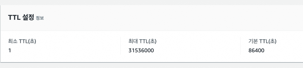 TTL 값을 0보다 크게